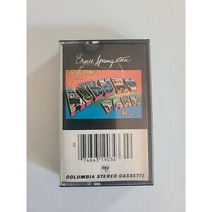Bruce Springsteen "Greetings From Asbury Park, N.J." Cassette 1973